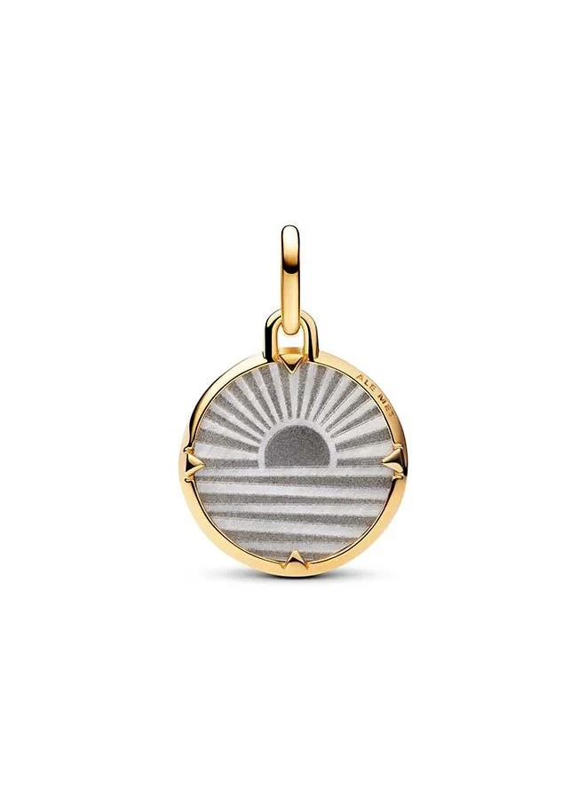 باندورا Sunrise Medallion Charm