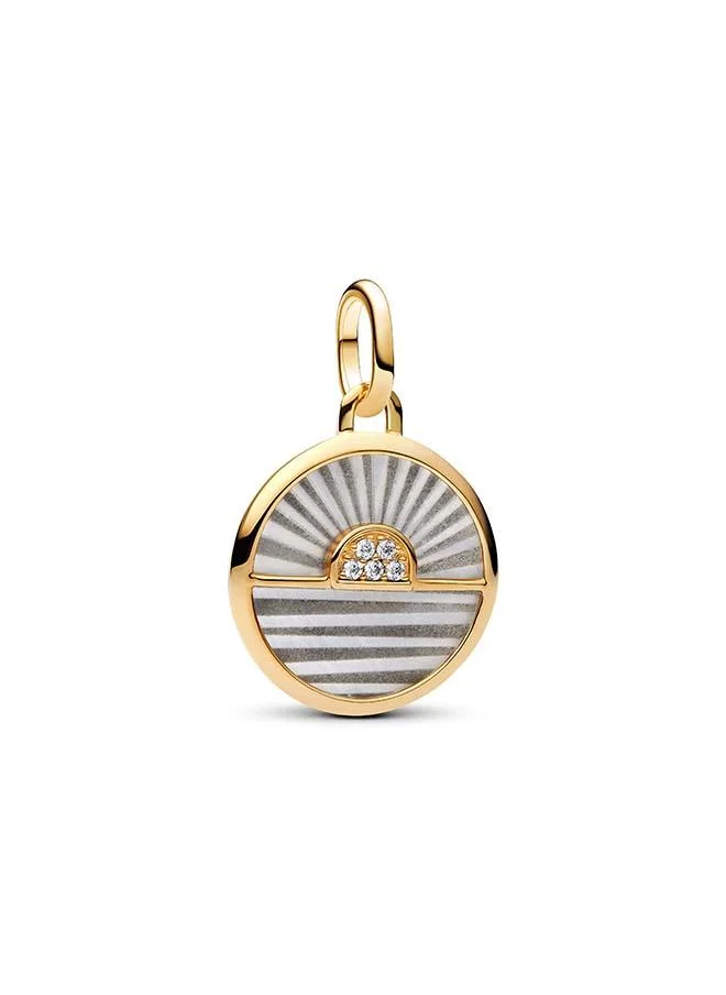 باندورا Sunrise Medallion Charm