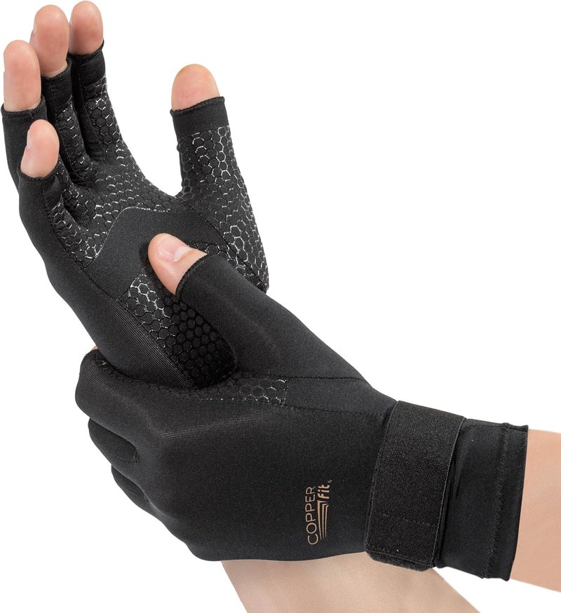 Copper Fit unisex-adult Hand Relief Compression Gloves Glove Liners (pack of 1) - Image 1