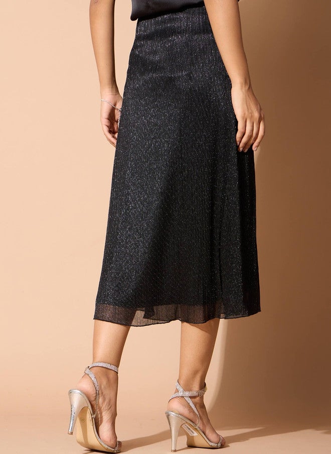 SALT ATTIRE A-Line Midi Skirt - Image 5
