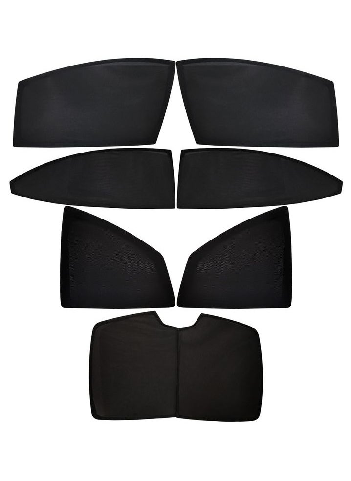 CAMRY - 7-Piece Custom High Quality Car SunShade Set for CAMRY 2007-2011, Full Window Protection, UV Blocker for Front, Side, and Rear Windows - Image 1