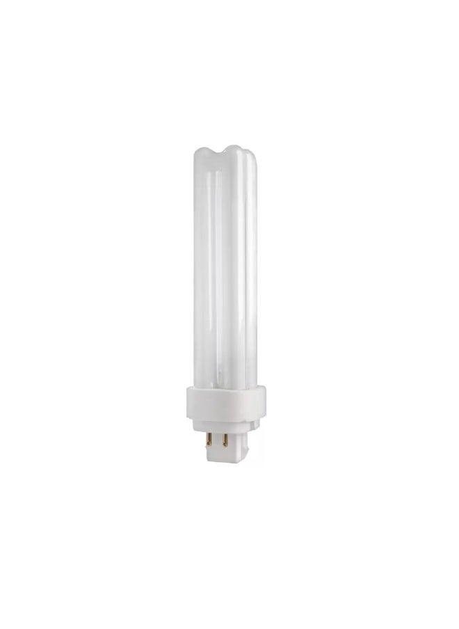 GENERAL ELECTRIC - GE-Biax D/E Longlast - 4pin G24q - 2 18W 100V 3500K NATURAL WHITE/External Starter required - Image 1