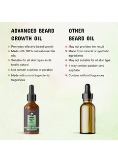 Fantraa Beard Growth Oil Advanced For Men - For Patchy And Uneven Beard & Moustache With Fenugreek Oil, Onion Oil And Vitamin D, 100% Natural | Clinically Tested | Non Sticky (30Ml)  - Image 4