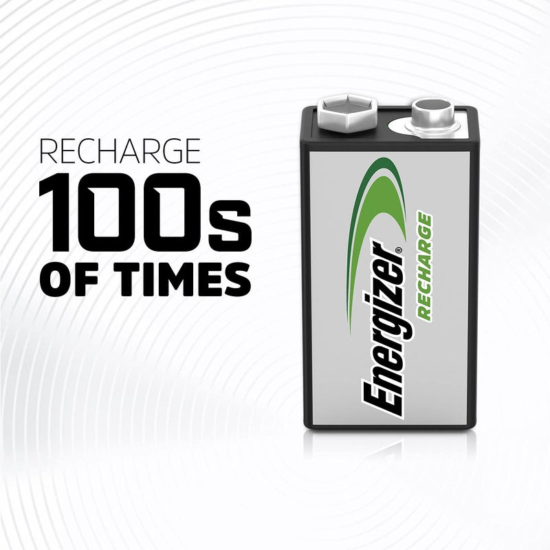 Energizer Recharge Universal Rechargeable 9V Batteries, 1 Pack - Image 3