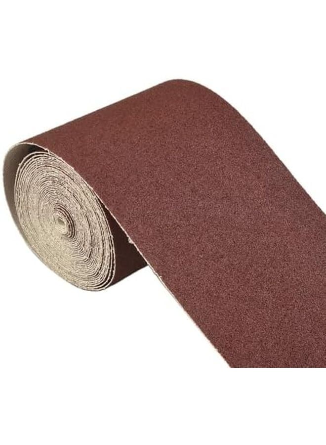 Emery Cloth Sandpaper Roll 32ft 80 600 Grit Flexible Abrasive Size 320 For Woodcarving Polishing - Image 1