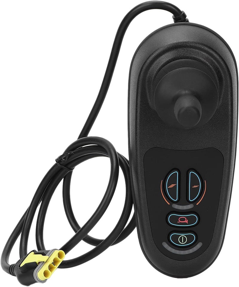 ويوبلز وحدة تحكم عصا التحكم لكرسي متحرك كهربائي، متوافقة مع PG VR2 D51427، قطعة غيار، مفتاح تحكم سهل التركيب، يعمل بمجرد التوصيل. - Image 1