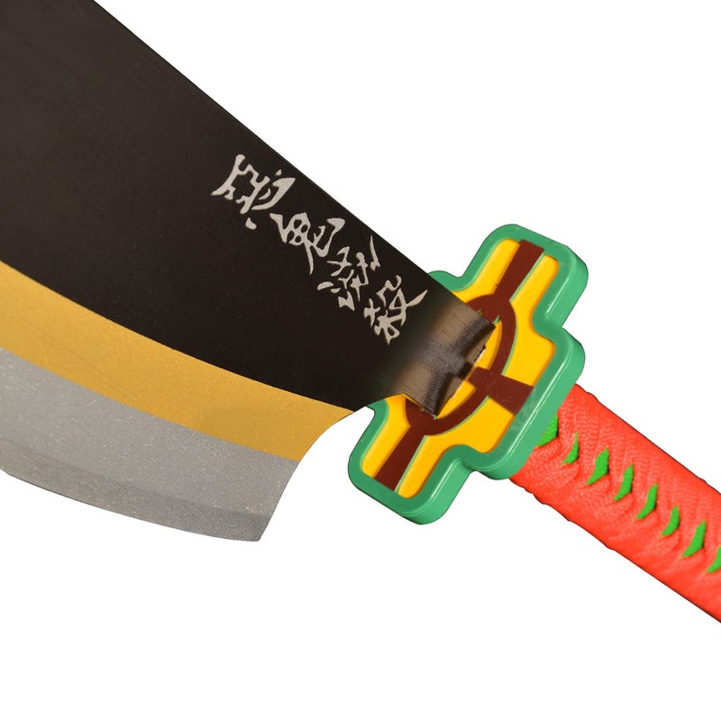 SV Pack of 2 - Anime Sword Katana Cosplay Uzui Tengen Sword Katana 30.9 inches,Collectible Gifts - Image 5