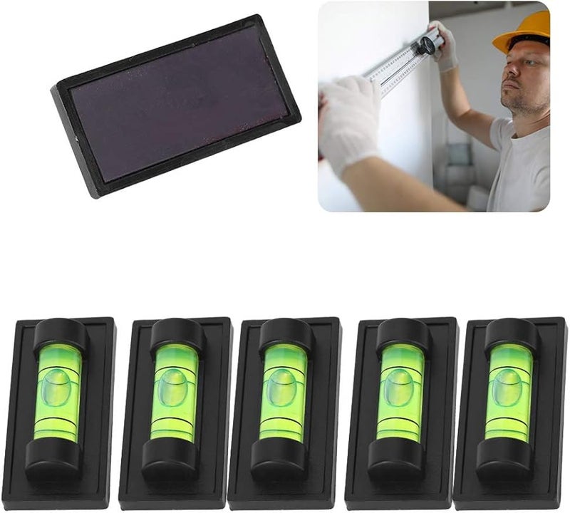 Mini Magnetic Bubble Level 5Pcs Black For Camera Tripod Outdoor Use - Image 4