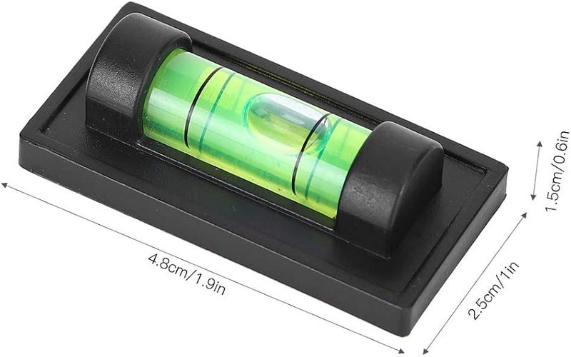 Mini Magnetic Bubble Level 5Pcs Black For Camera Tripod Outdoor Use - Image 3