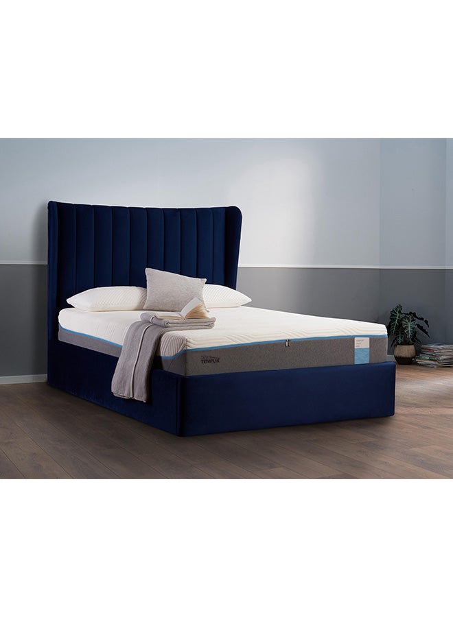 A to Z Furniture Hampton Ottoman Bed 180x200cm King size Bed in Blue Color 