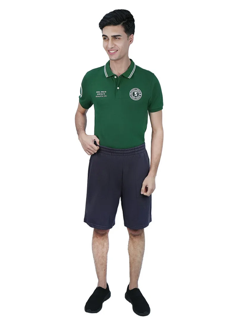Giordano Men’s Relaxed Fit Interlock Shorts