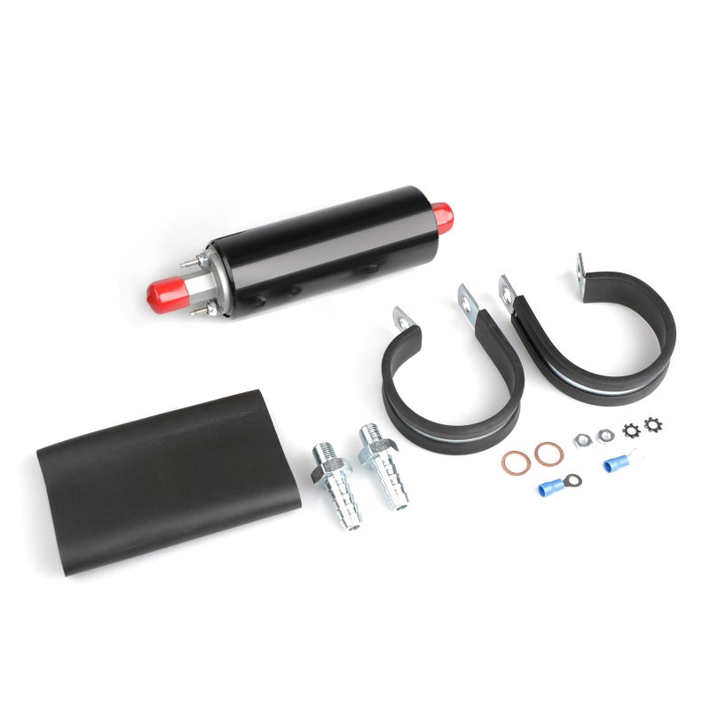 ZHSYMX Universal External Pump GSL392 255LPH Inline Fuel Pump with Installation GSL392400939