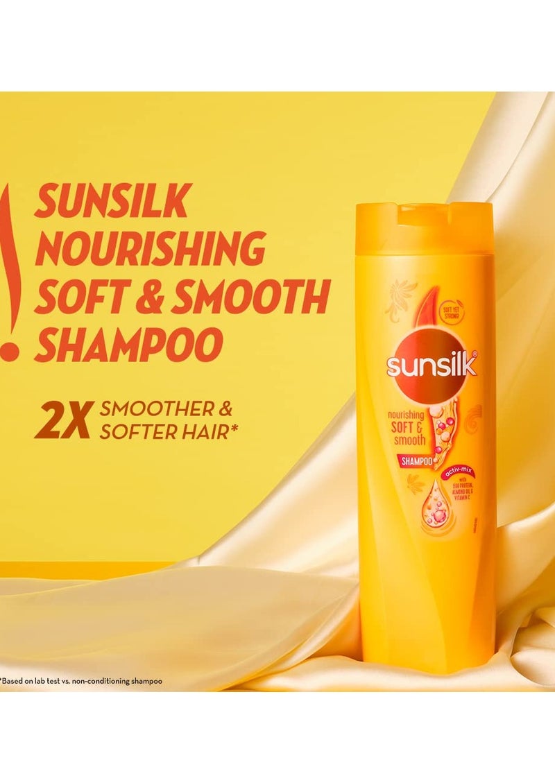 Sunsilk - Sunsilk Nourishing Soft Smooth Shampoo 360ml and Sunsilk Nourishing Soft Smooth Conditioner 180ml - Image 1