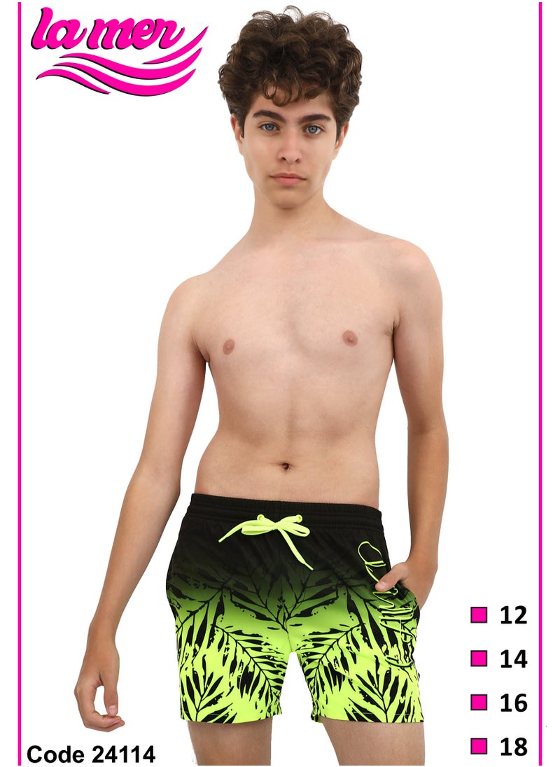 La Mer - Sunset Oasis La Mer Swim Shorts - Image 1