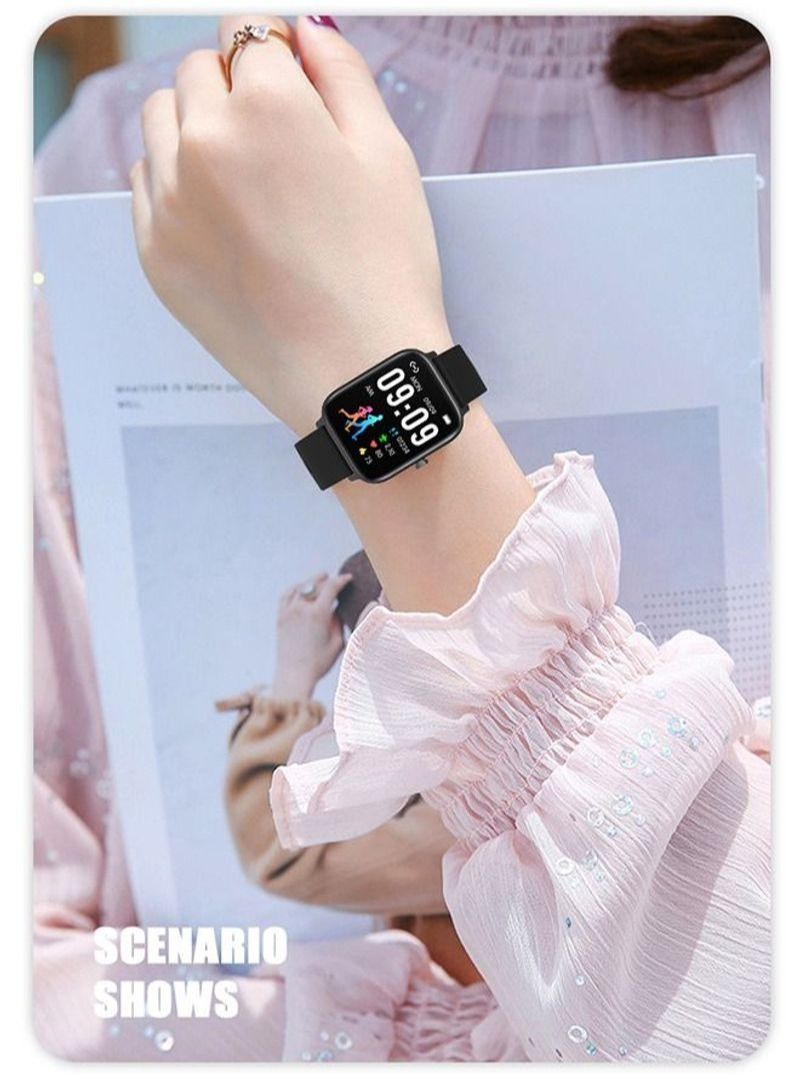 NIBEMINENT 5.1 Bluetooth Calling Smart Watch Black - Image 4