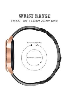 Y&D SYOSI, Replacement Band Compatible with Samsung Galaxy Watch 3 41mm 42mm, Rhinestone Diamond, Bling Stainless Steel Bands for Active/Active2  - Image 5