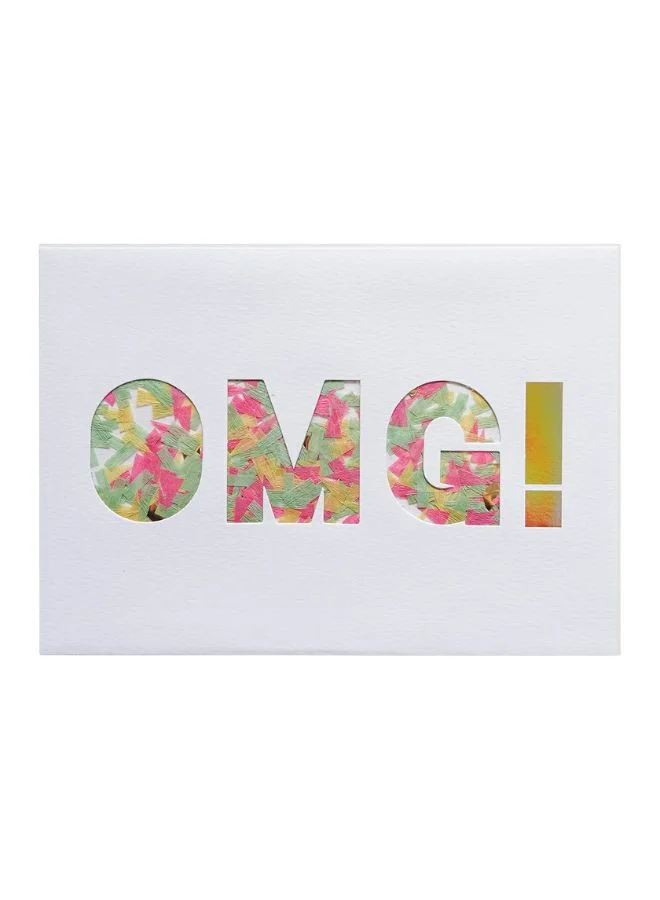 Meri Meri OMG Confetti card