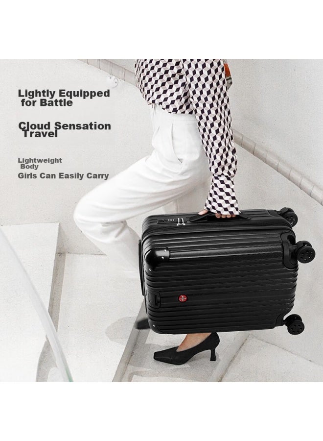 CROSS+GEAR Crossgear Swiss 20-inch Large Capacity Luggage Suitcase With Cross Medal, Password Lock, For Men And Women, Travel, Business, Carry-on - Image 1