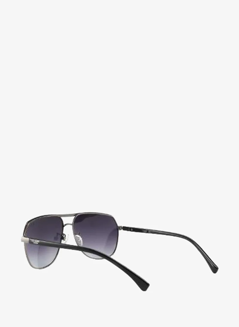 Lee Cooper  POLARIZED Sunglasses GUN Frame GRAD SMOKE Mirror Lens 60mm  - LC1016C01 for Men | Best Price UAE