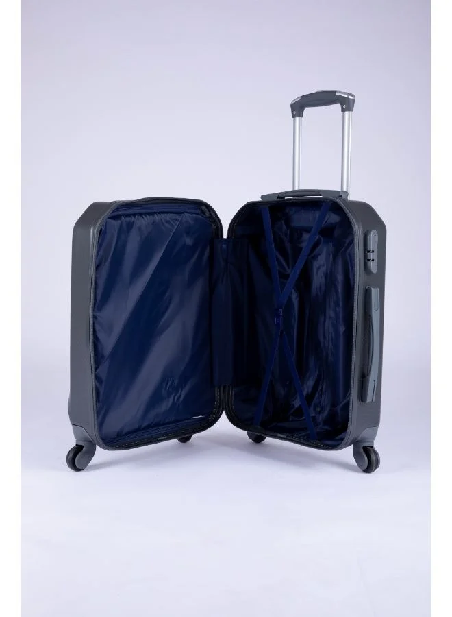LIMRA 6-Piece Trolley Bags Luggage Set Grey