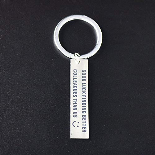 Meiligo® Colleague Leaving Gift Good Luck Finding Better Colleagues Than Us Keychain Coworker Farewell Gift Goodbye Gift (Resignation Gift) - Image 4