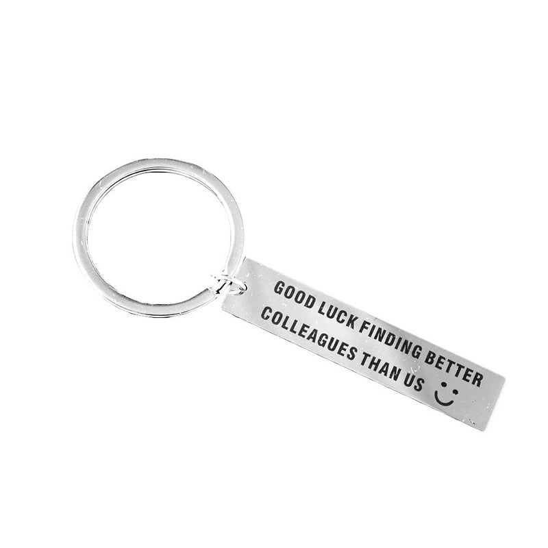 Meiligo® Colleague Leaving Gift Good Luck Finding Better Colleagues Than Us Keychain Coworker Farewell Gift Goodbye Gift (Resignation Gift) - Image 5