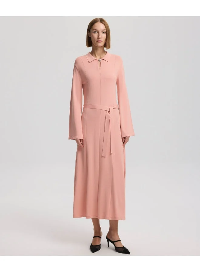 Ipekyol  Flared Fit Belted Dress for Women | Best Price UAE