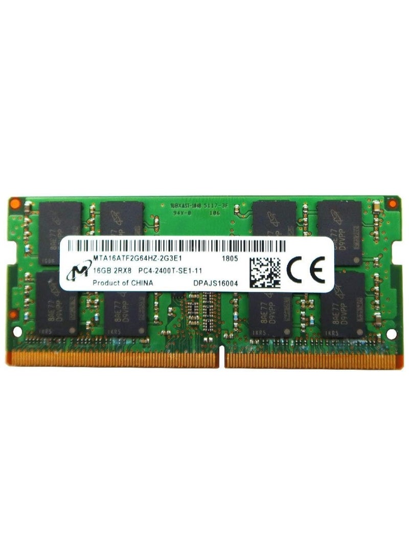 Generic MTA16ATF2G64HZ-2G3E1 Compatible Laptop Memory Module MTA16ATF2G64HZ 16GB 2Rx8 DDR4 SO-DIMM PC4-19200 2400MHz 260Pin Non-ECC CL17 1.2V  - Image 1
