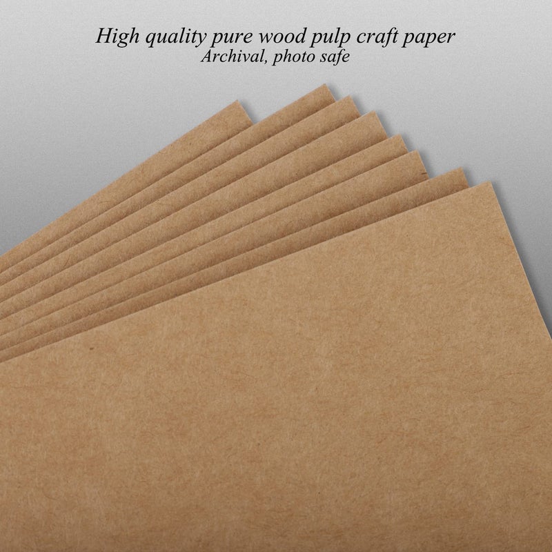 1DOT2 12x12 Inch Large 3 Ring DIY Scrapbook Photo Album Journal with 30 Plastic Sleeves 60 Pages and Kraft Paper Cover for Baby Travel Wedding Couple Anniversary kids Adventure (Yellow) - Image 4