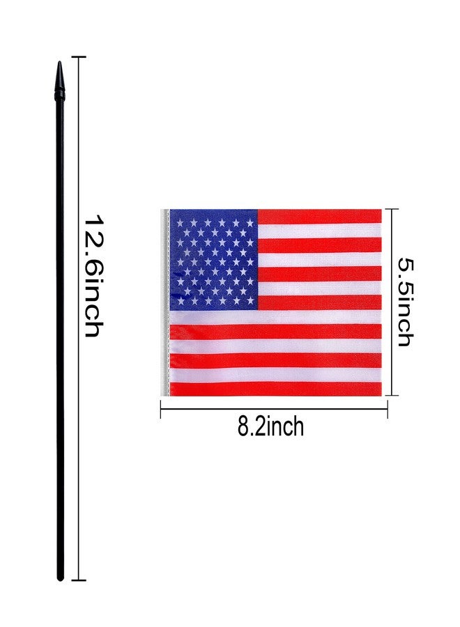 Consummate 38 Countries Latin America Latino Small Mini Stick Flags Include 21 Spanish Speaking Countries Flags for Hispanic Heritage Month Decoration,5 x 8 Inches,38 Pack - Image 2