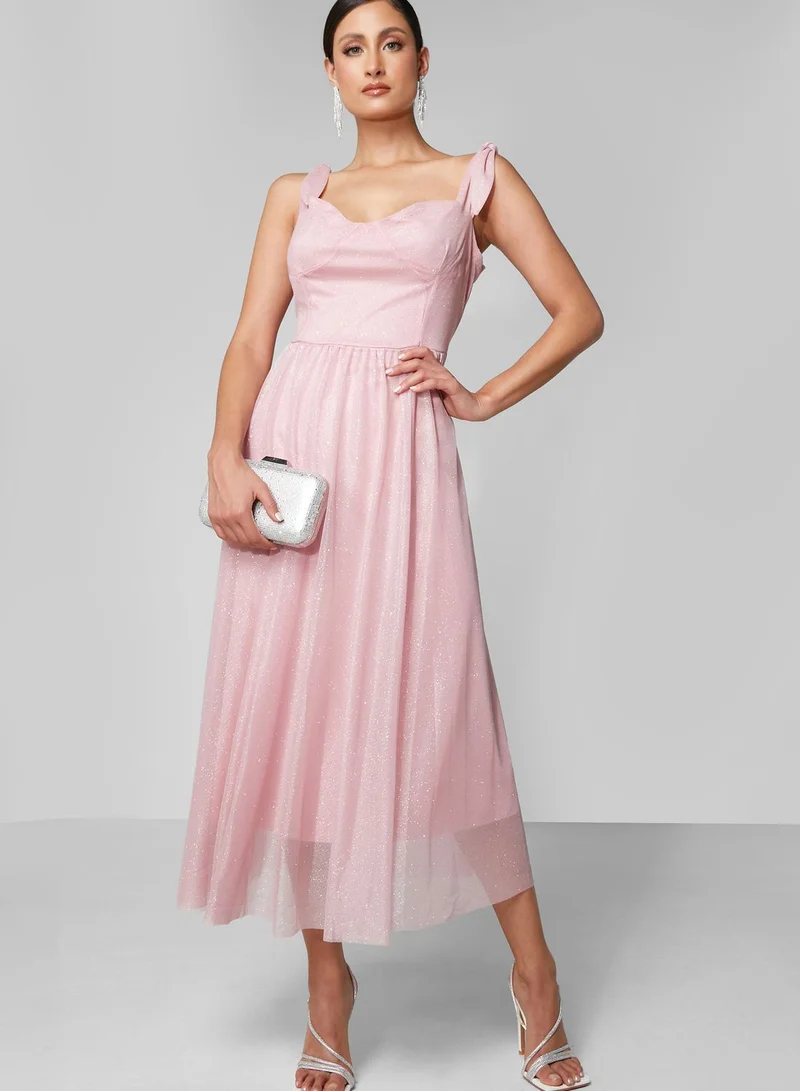 Ella Limited Edition Glittery A-Line Dress