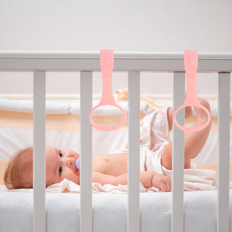 Baby Playpen Pull Up Rings for Walking Exercises Assistant Crib for Infant Toddler - Image 4