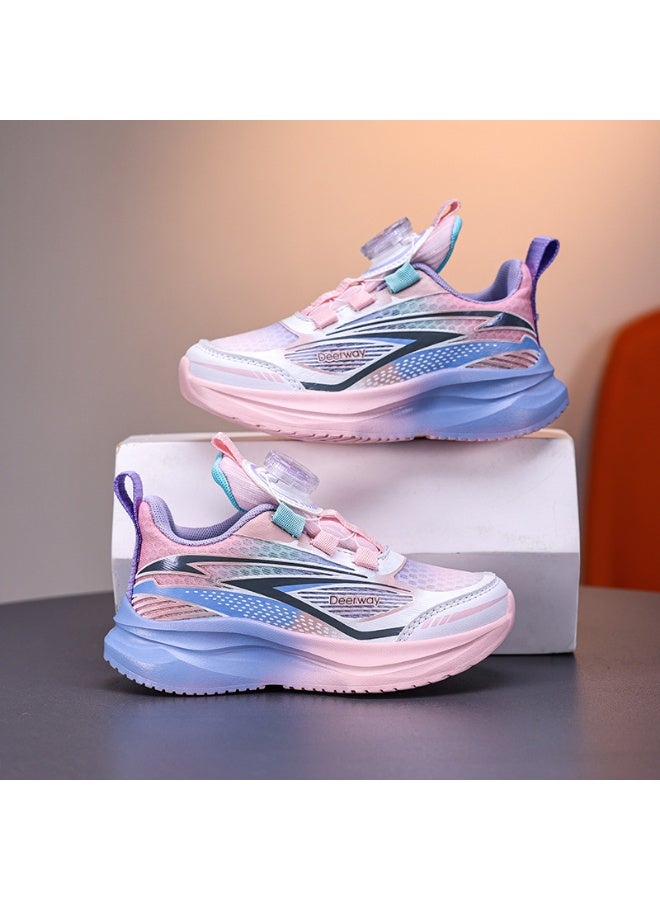 Jorunb Kids Sport Shoes Basketball Shoes Running Shoes Breathable Non-Slip Sneakers Fashionable Sports for Boys and Girls  - Image 1