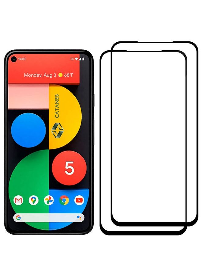 CATANES 2 Pack For Google 5 Tempered Glass Screen Protector Full Glue Back - Image 3