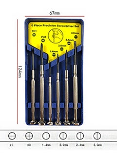 Y&D Screwdriver Set Precision Magnetic DIY Sets Mini Ideal for Eyeglass Watch Electronic Devices Game Controllers(6 PCS)  - Image 5