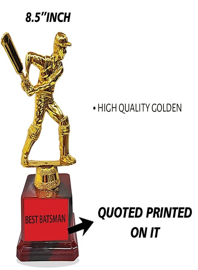 Bareeze Pure 7inch (Cricket Man of The Match Trophy)(Cricket Best Batsman Trophy)(Cricket Best Bowler Trophy)(Cricket Tournament Trophy)(Batsman Trophy)(Bowler Trophy)(Man of The Match Trophy) - Image 3