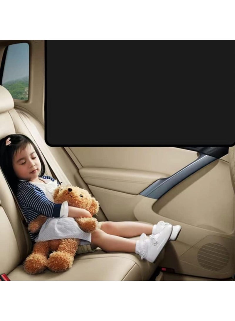 Car Side Window Sun Shades, Window Sunshades Privacy Curtains, 100% Block Light for Breastfeeding, Taking a nap, Changing Clothes, Camping (Front&Back 4pcs) - Image 3