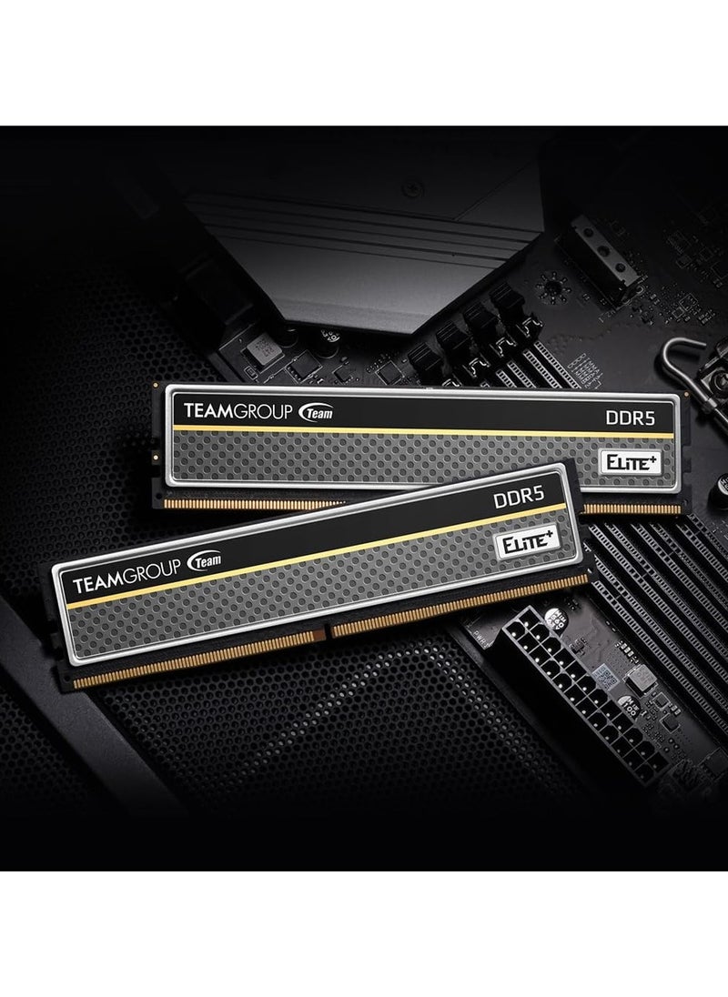ذاكرة رام DDR5 ايليت بلس من تيم جروب، 16 جيجابايت، 6000 ميجاهرتز