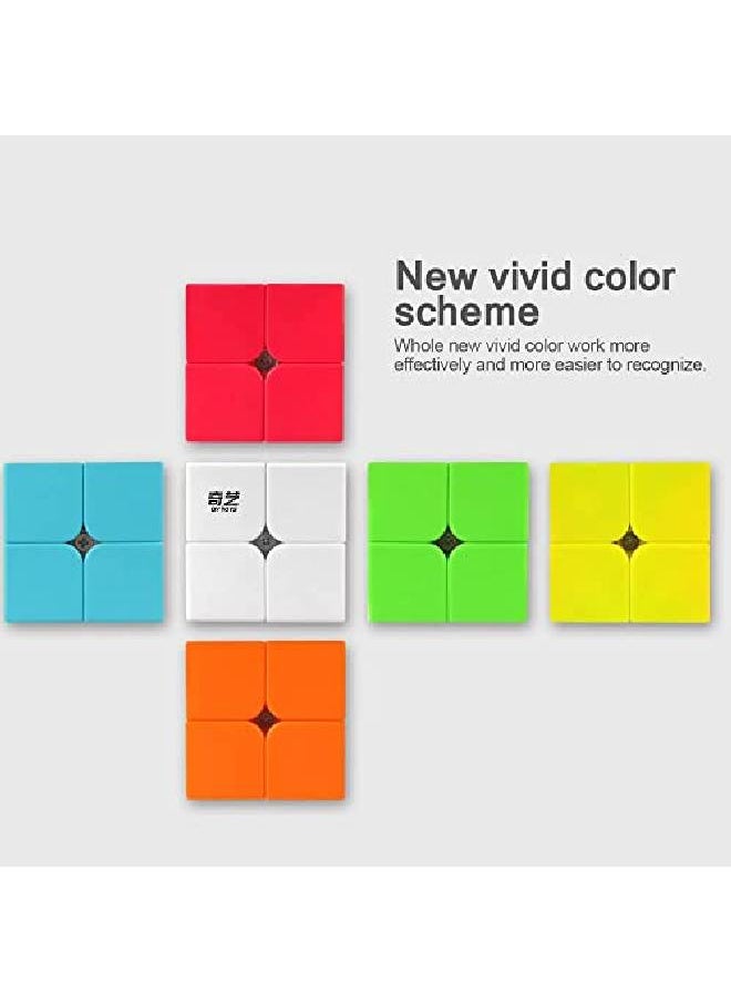 D-FantiX - Dfantix Qy Toys Qidi S2 2X2 Speed Cube Stickerless Puzzle Cube For Kids - Image 1