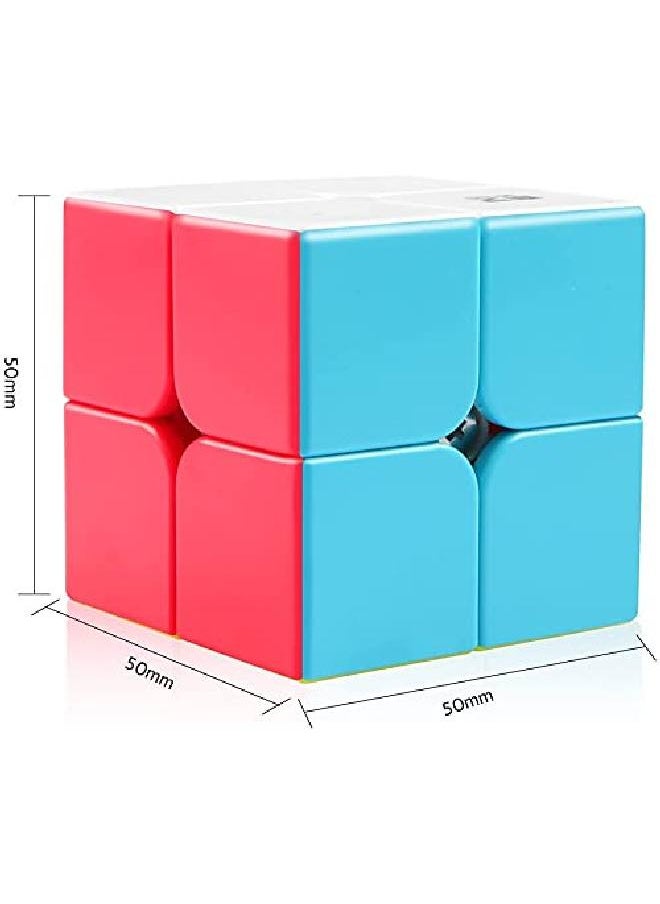 D-FantiX - Dfantix Qy Toys Qidi S2 2X2 Speed Cube Stickerless Puzzle Cube For Kids - Image 1