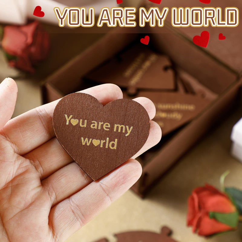 Seenelling Reasons Why I Love You Gift for Him Her, Valentine Romantic Heart Puzzle Box,12 Reasons Heart Puzzle for Girlfriend Boyfriend Wife Husband, I Love You Mom, Relationship Gifts Ideas - Image 5