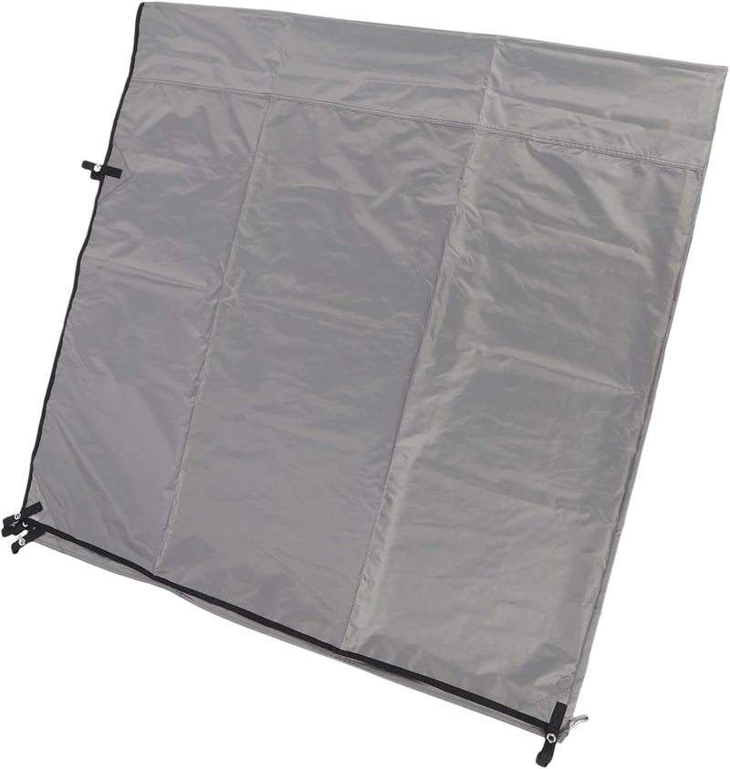 banapoy Car Awning, Multipurpose Outdoor Truck Side Tailgate Awning Tent Shade, Portable Tarp Canopy Tent for Vehicles SUV RV Overland Camping (Grey) - Image 5