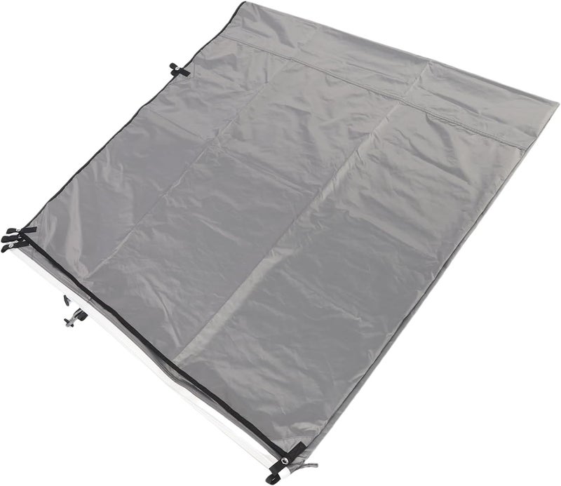 banapoy Car Awning, Multipurpose Outdoor Truck Side Tailgate Awning Tent Shade, Portable Tarp Canopy Tent for Vehicles SUV RV Overland Camping (Grey) - Image 2