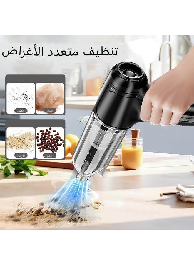 Wireless Car Vacuum Cleaner Rechargeable Handheld Air Duster For Car, Office, Pet Hair, Home Dust Removal Cleaning Portable Mini Vacuum Cleaner - Image 2
