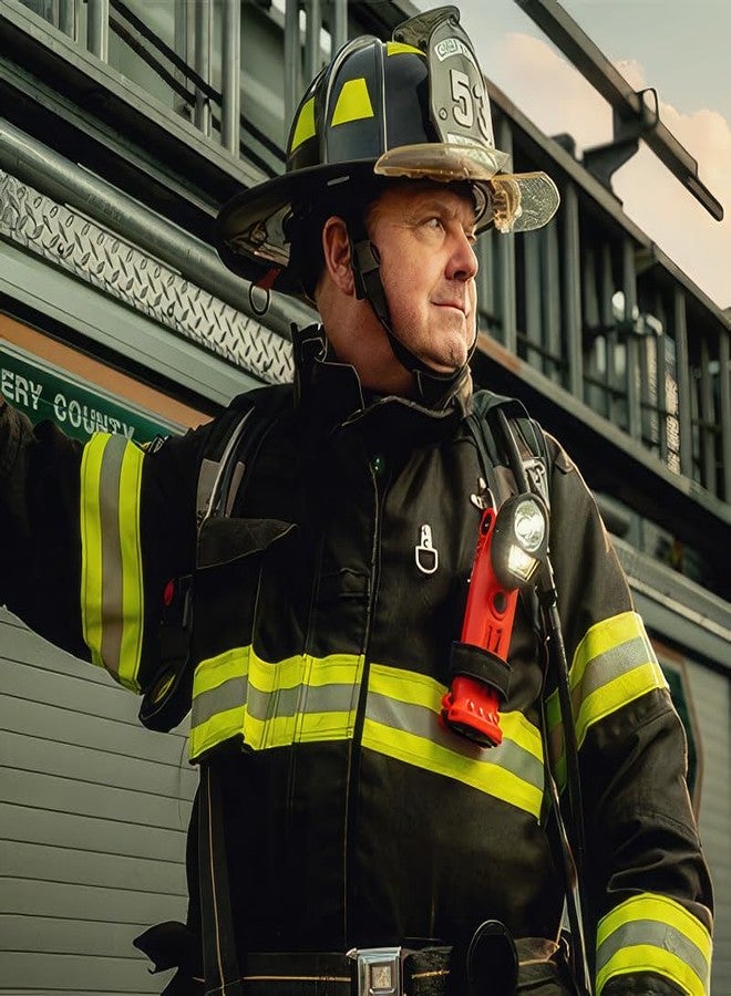 ستريم لايت مصباح يدوي ستريملايت 91810 سرفايفر بيفوت بزاوية قائمة مزدوجة الشعاع بقوة 325 لومن مع بطاريات قلوية ومشبك، أصفر - Image 5