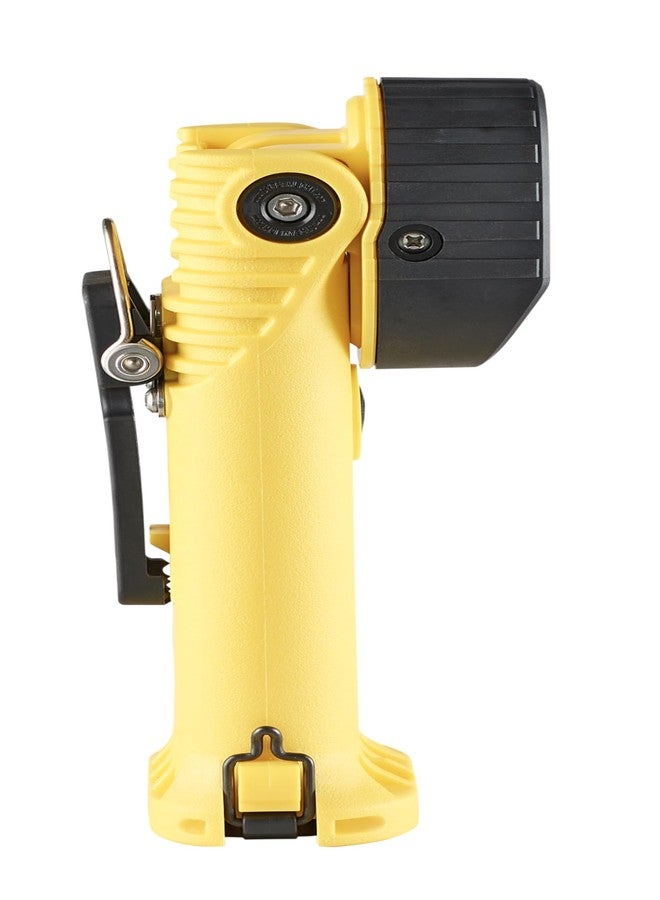 ستريم لايت مصباح يدوي ستريملايت 91810 سرفايفر بيفوت بزاوية قائمة مزدوجة الشعاع بقوة 325 لومن مع بطاريات قلوية ومشبك، أصفر - Image 3