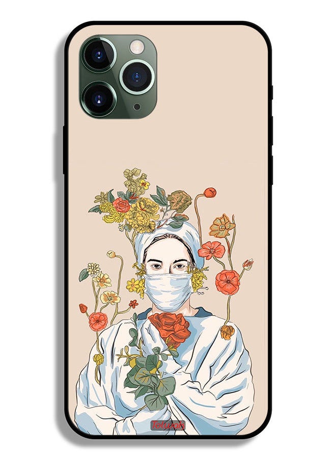Tolwak Apple iPhone 11 Pro Max Protective Case Nurse Art  - Image 2