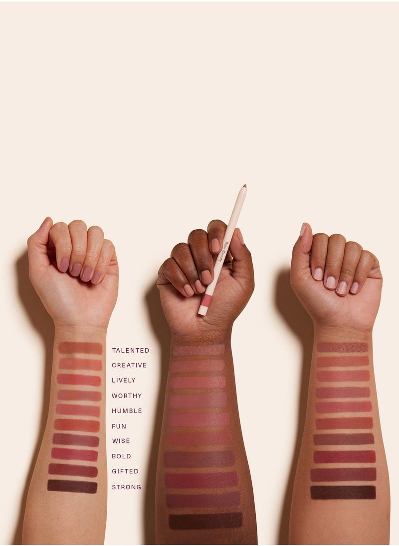 Rare Beauty - Rare Beauty Kind Words Matte Lip Liner – Fun (0.4g) | Soft Rose Pink, Creamy Matte Finish, Long-Lasting, Smudge-Resistant, Vegan & Cruelty-Free - Image 1