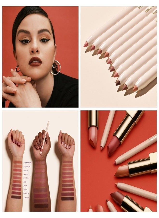 Rare Beauty - Rare Beauty Kind Words Matte Lip Liner – Fun (0.4g) | Soft Rose Pink, Creamy Matte Finish, Long-Lasting, Smudge-Resistant, Vegan & Cruelty-Free - Image 1