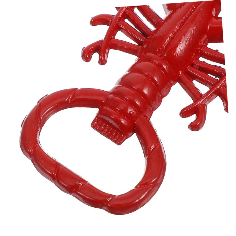 2Pcs Alloy Lobster Shape Beer Bottle Opener Easy Grip Manual Can Opener for Kitchen Camping - Image 4